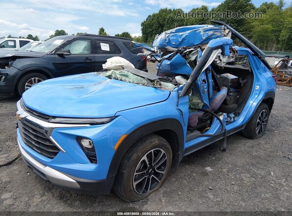 KL79MRSL6RB061293 2024 CHEVROLET TRAILBLAZER Blue Front left
