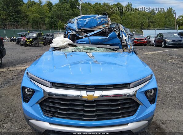 KL79MRSL6RB061293 2024 CHEVROLET TRAILBLAZER Blue Dashboard view