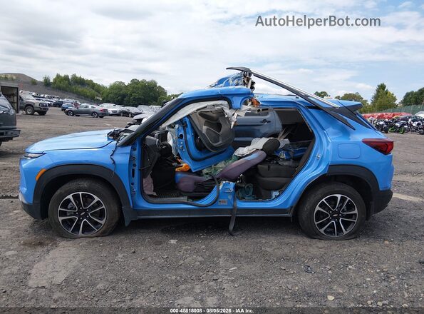 KL79MRSL6RB061293 2024 CHEVROLET TRAILBLAZER Blue Rear interior view