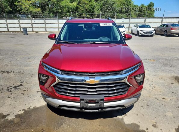 KL79MRSL6RB172426 2024 CHEVROLET TRAILBLAZER Burgundy Widok z przodu