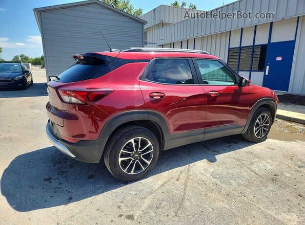 KL79MRSL6RB172426 2024 CHEVROLET TRAILBLAZER Burgundy Tył prawy