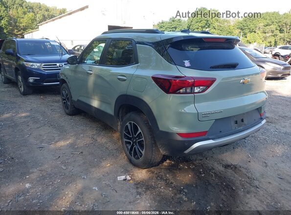 KL79MRSL6SB020281 2025 CHEVROLET TRAILBLAZER Green Tył lewy