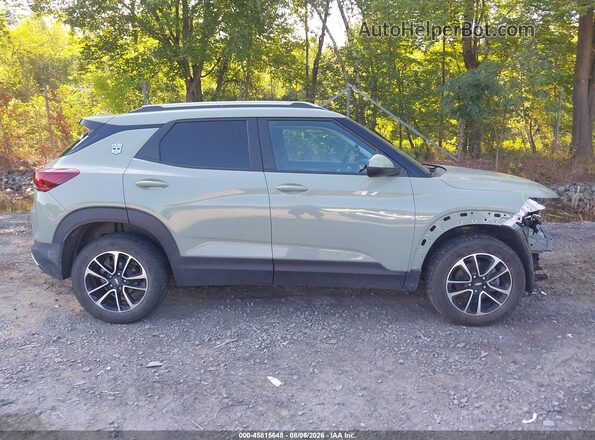KL79MRSL6SB020281 2025 CHEVROLET TRAILBLAZER Green Widok wnętrza z tyłu