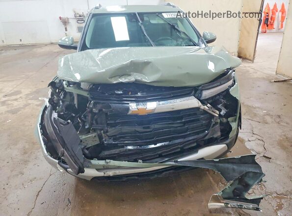 KL79MRSL6SB071263 2025 CHEVROLET TRAILBLAZER Green Widok z przodu