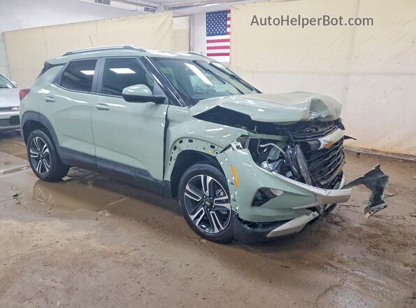KL79MRSL6SB071263 2025 CHEVROLET TRAILBLAZER Green Przód prawy