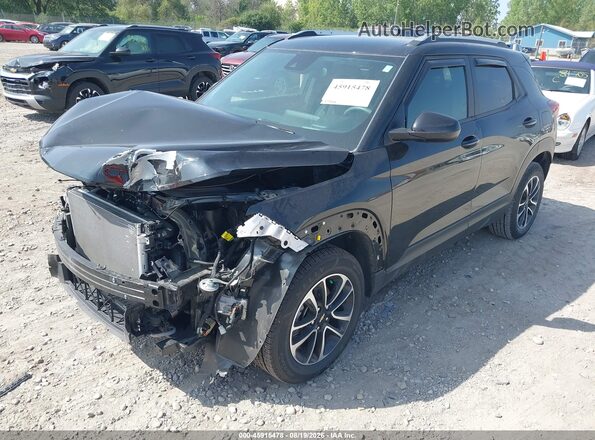 KL79MRSL6SB121885 2025 CHEVROLET TRAILBLAZER Black წინა მარცხენა ხედი სამი მეოთხედიდან
