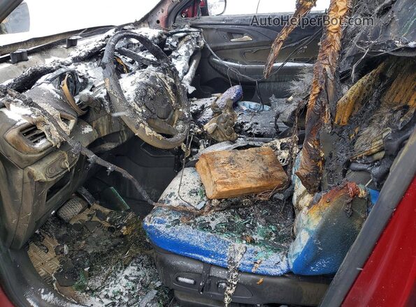 KL79MRSL7MB039442 2021 CHEVROLET TRAILBLAZER Бордовый Вид салона спереди