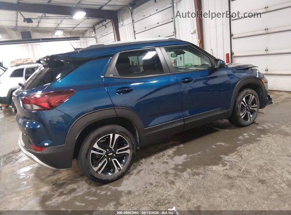 KL79MRSL7MB138410 2021 CHEVROLET TRAILBLAZER Blue Trasero derecho