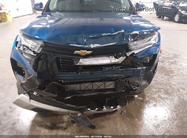 KL79MRSL7MB138410 2021 CHEVROLET TRAILBLAZER Blue Vista frontal