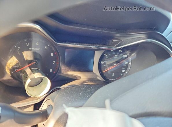 KL79MRSL7NB091591 2022 CHEVROLET TRAILBLAZER Black Vista del cuadro de instrumentos