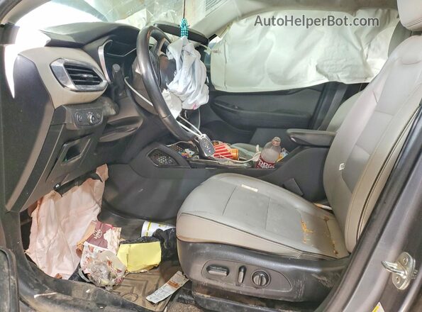 KL79MRSL8MB015702 2021 CHEVROLET TRAILBLAZER Серый Вид салона спереди