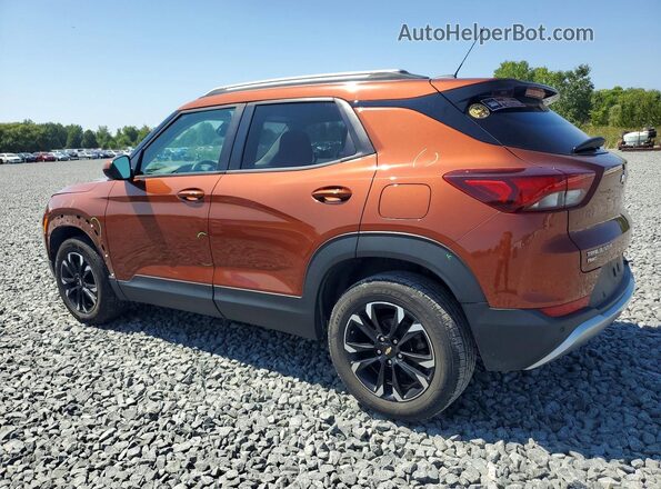 KL79MRSL8MB088407 2021 CHEVROLET TRAILBLAZER Orange Trasero izquierdo