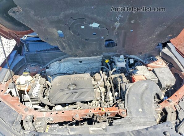 KL79MRSL8MB088407 2021 CHEVROLET TRAILBLAZER Orange Vista del compartimento del motor