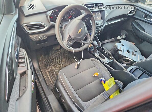 KL79MRSL8NB047261 2022 CHEVROLET TRAILBLAZER Black Vista del salpicadero