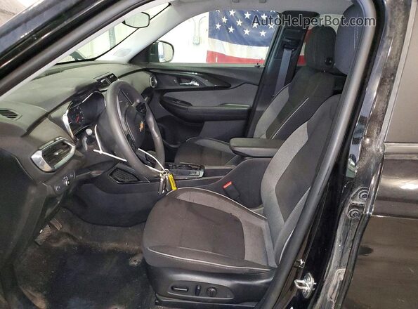 KL79MRSL8PB026414 2023 CHEVROLET TRAILBLAZER Black Front interior view