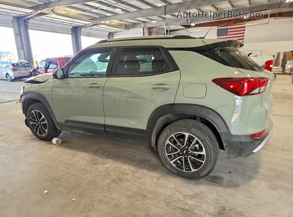 KL79MRSL8SB035073 2025 CHEVROLET TRAILBLAZER Green Trasero izquierdo