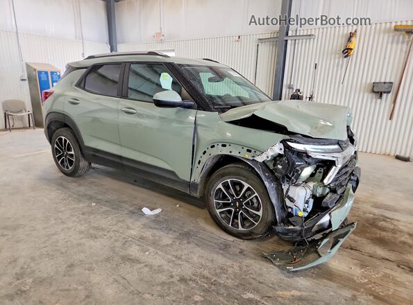 KL79MRSL8SB035073 2025 CHEVROLET TRAILBLAZER Green Delantero derecho
