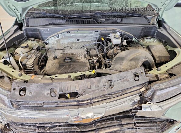 KL79MRSL8SB035073 2025 CHEVROLET TRAILBLAZER Green Vista del compartimento del motor