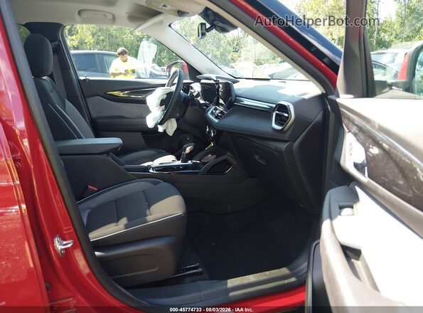 KL79MRSL8TB092374 2026 CHEVROLET TRAILBLAZER Red Widok wnętrza z przodu
