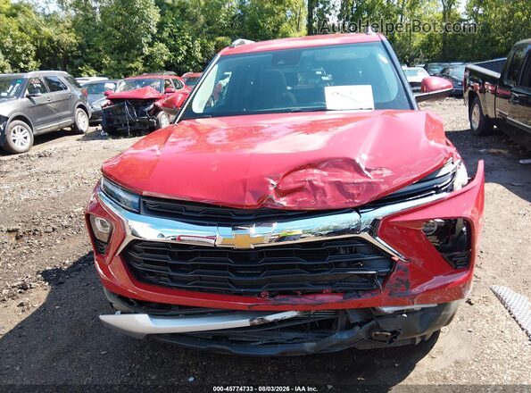 KL79MRSL8TB092374 2026 CHEVROLET TRAILBLAZER Red Widok zestawu wskaźników