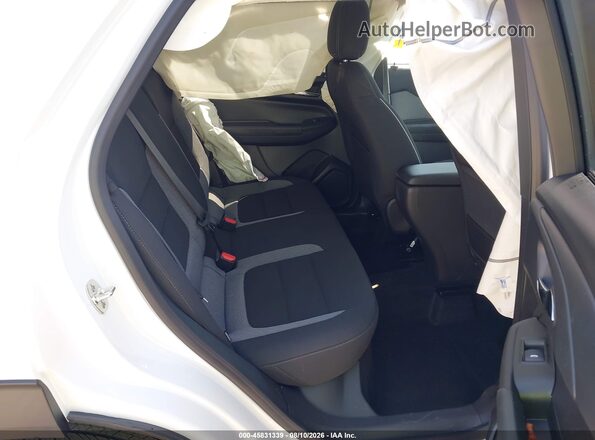 KL79MRSL8TB285396 2026 CHEVROLET TRAILBLAZER White Widok naklejki z numerem VIN