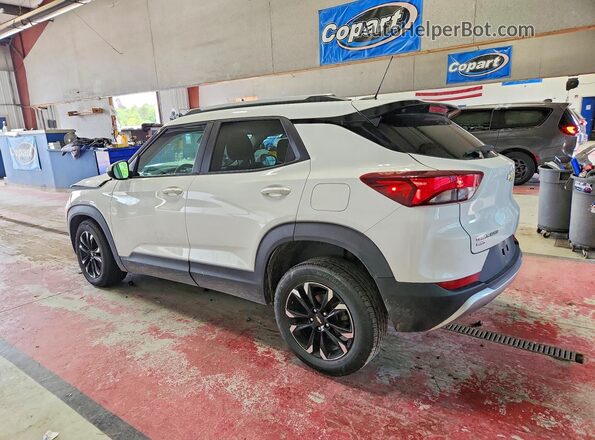 KL79MRSL9PB007774 2023 CHEVROLET TRAILBLAZER White Trasero izquierdo