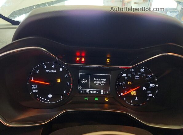 KL79MRSL9PB007774 2023 CHEVROLET TRAILBLAZER White Vista del cuadro de instrumentos