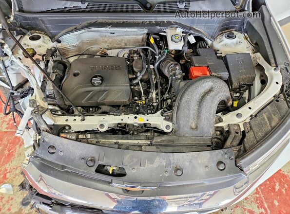 KL79MRSL9PB007774 2023 CHEVROLET TRAILBLAZER White Vista del compartimento del motor