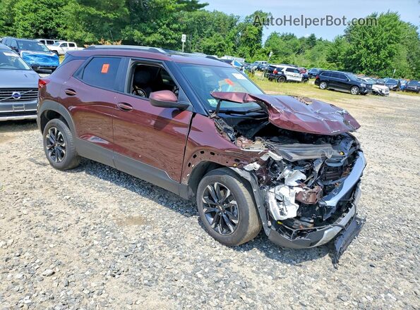 KL79MRSL9PB081504 2023 CHEVROLET TRAILBLAZER Maroon Передня права чверть