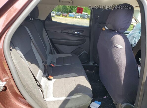 KL79MRSL9PB081504 2023 CHEVROLET TRAILBLAZER Maroon Вид задньої частини салону