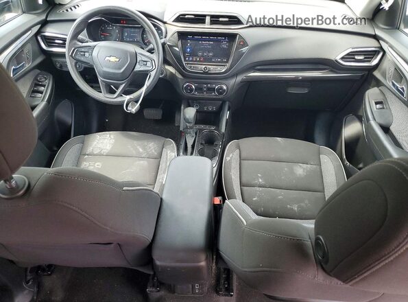 KL79MRSLXNB103524 2022 CHEVROLET TRAILBLAZER Gray Առջևի վահանակի տեսք