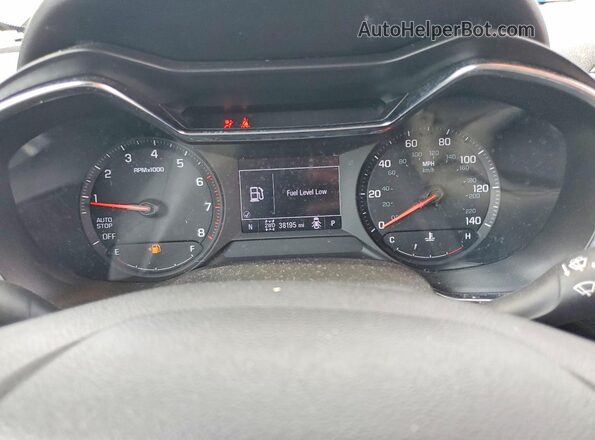 KL79MRSLXNB103524 2022 CHEVROLET TRAILBLAZER Gray Սարքավորումների վահանակի տեսք