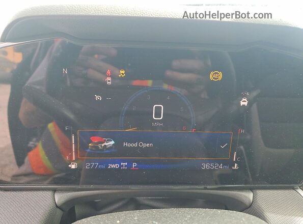 KL79MRSLXSB054479 2025 CHEVROLET TRAILBLAZER Gray ხელსაწყოთა პანელის ხედი