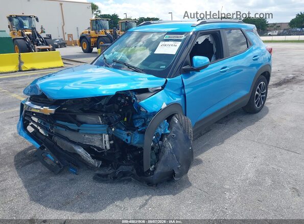 KL79MRSLXTB098239 2026 CHEVROLET TRAILBLAZER Blue წინა მარცხენა ხედი სამი მეოთხედიდან