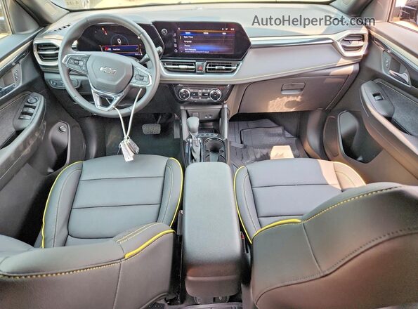 KL79MSSL0TB106646 2026 CHEVROLET TRAILBLAZER Black Widok deski rozdzielczej
