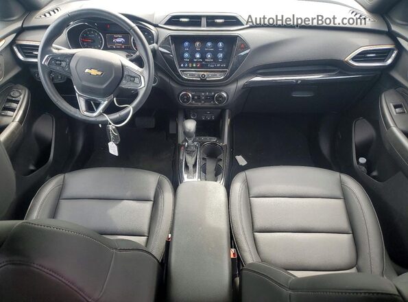 KL79MSSL2PB153781 2023 CHEVROLET TRAILBLAZER Белый Вид панели приборов