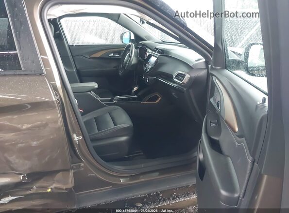 KL79MSSL3MB140596 2021 CHEVROLET TRAILBLAZER Brown Widok wnętrza z przodu
