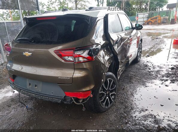 KL79MSSL3MB140596 2021 CHEVROLET TRAILBLAZER Brown 