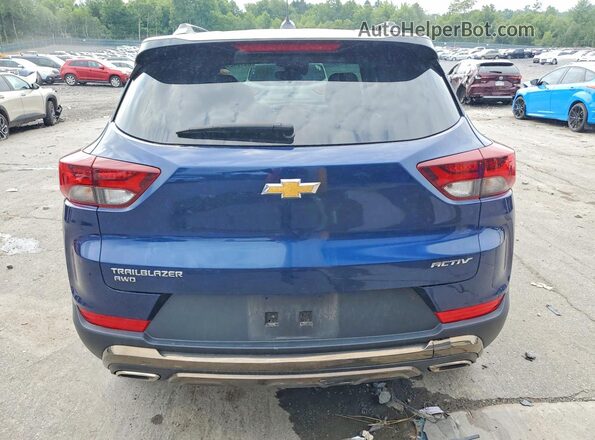 KL79MSSL5PB136618 2023 CHEVROLET TRAILBLAZER Blue Rear view
