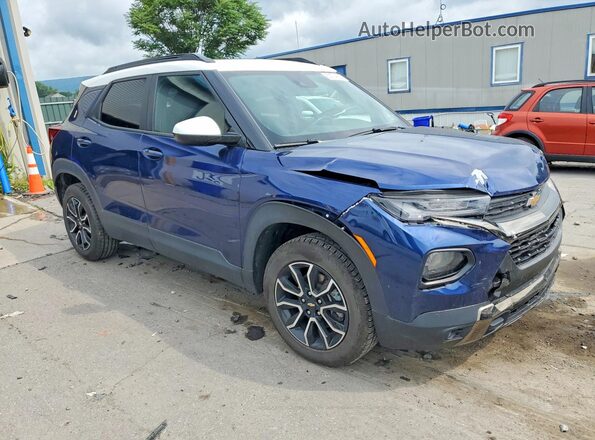 KL79MSSL5PB136618 2023 CHEVROLET TRAILBLAZER Blue Front right