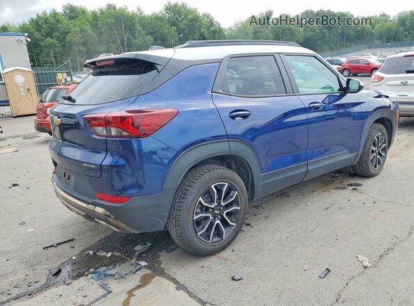 KL79MSSL5PB136618 2023 CHEVROLET TRAILBLAZER Blue Rear right