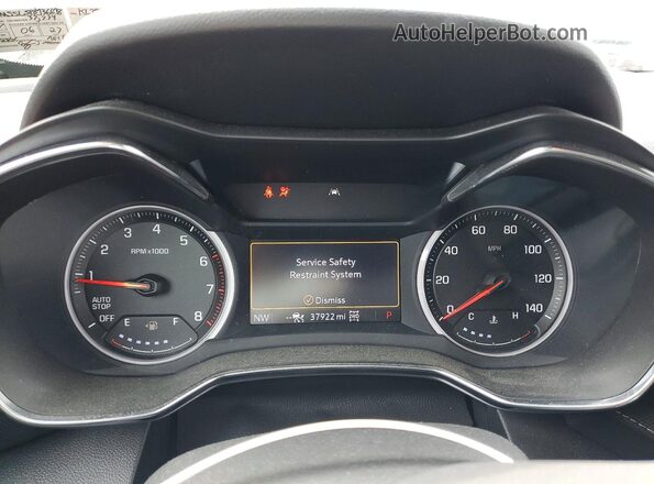 KL79MSSL5PB136618 2023 CHEVROLET TRAILBLAZER Blue Instrument cluster view
