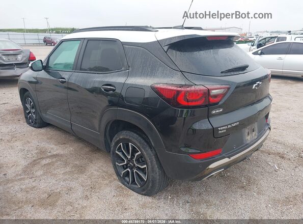 KL79MSSL5SB022109 2025 CHEVROLET TRAILBLAZER Black უკანა მარცხენა
