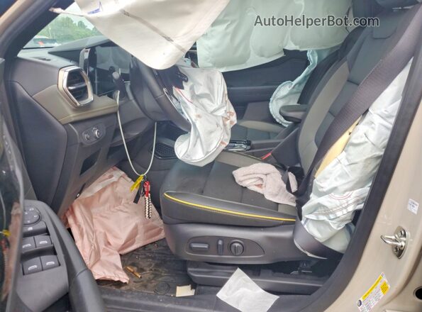 KL79MSSL5TB133177 2026 CHEVROLET TRAILBLAZER Бежевый Вид салона спереди