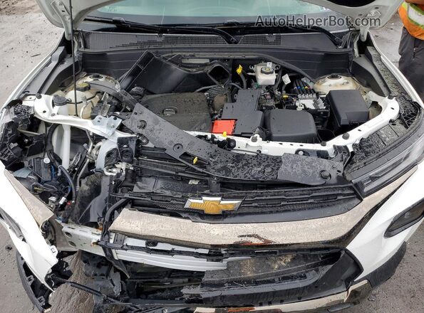 KL79MSSL6PB086442 2023 CHEVROLET TRAILBLAZER White Vista del compartimento del motor