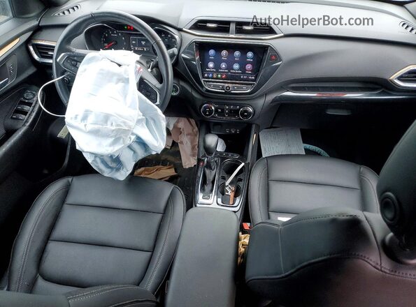 KL79MSSL6PB086442 2023 CHEVROLET TRAILBLAZER White Vista del salpicadero