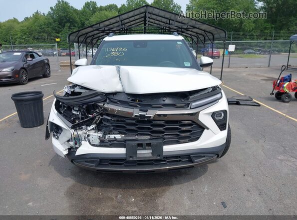KL79MSSL6RB156380 2024 CHEVROLET TRAILBLAZER White Widok wnętrza z tyłu