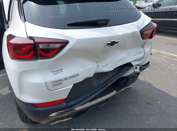 KL79MSSL6RB156380 2024 CHEVROLET TRAILBLAZER White Widok z przodu