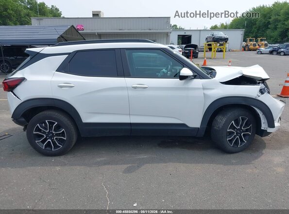 KL79MSSL6RB156380 2024 CHEVROLET TRAILBLAZER White Widok wnętrza 360 stopni