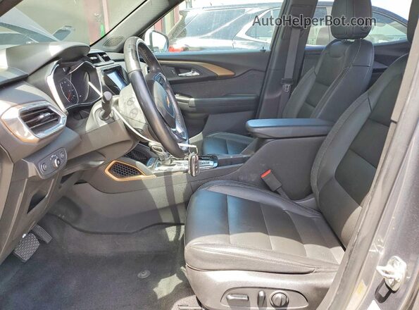 KL79MSSL7MB034670 2021 CHEVROLET TRAILBLAZER Gray წინა სალონის ხედი